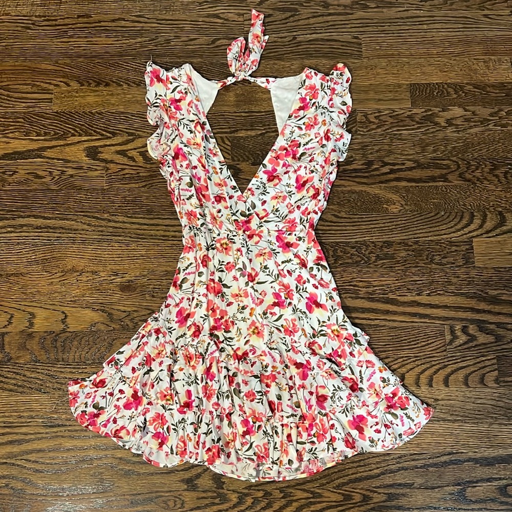 HELLO MOLLY Floral Print Mini Dress